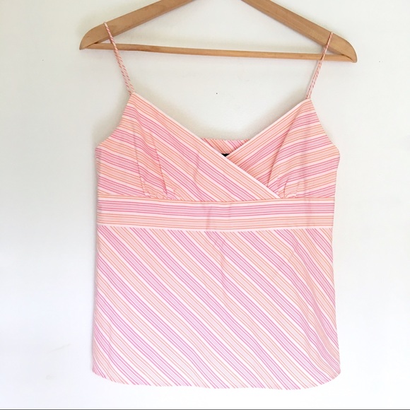 J. Crew • striped tank | thin straps empire waist - Picture 2 of 8
